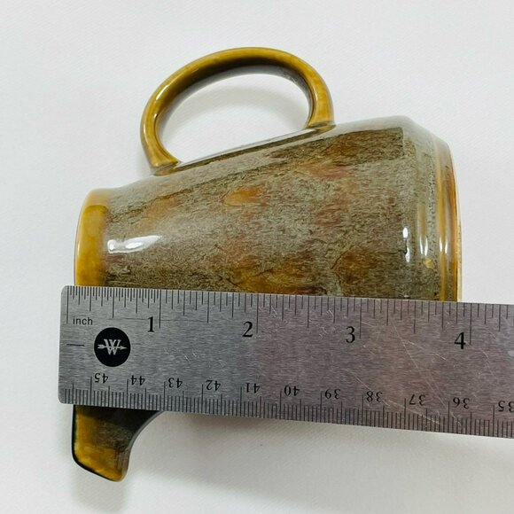 Gourmet Expressions Creamer Sugar Bowl Set Stoneware Speckled Retro Tableware - Picture 12 of 12